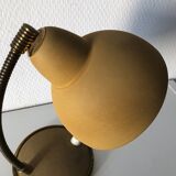 Desk lamp honey and Golden 20cm vintage 1950