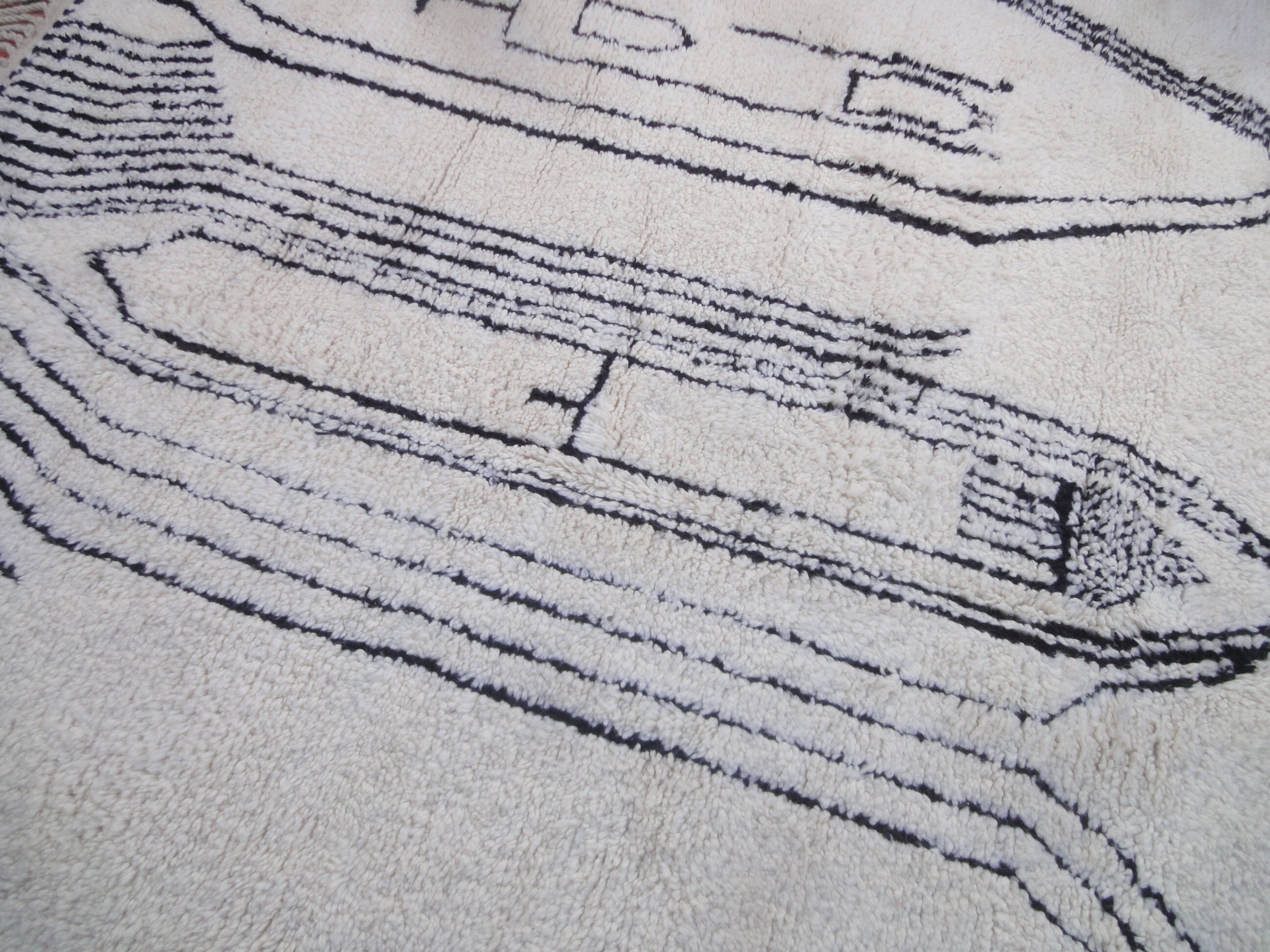 Carpet beni ourain 400 x 316 cm