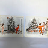 Lot posters ' snow & christmas '