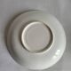 Antique Cup and Saucer in Porcelain with Hand-Painted Floral Decoration
