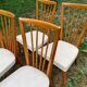 Lot de 4 chaises vintage