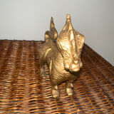 Statue bronze chimère Kirin