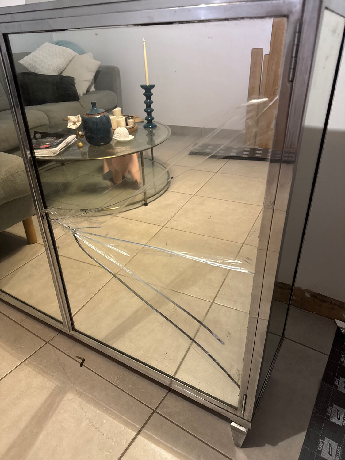 Fully mirrored workpiece