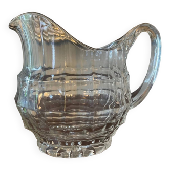 old pitcher early 20th century in cut glass
