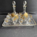 Service à liqueur doré - Baccarat