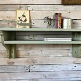 Celadon solid wood shelf