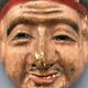 MINIATURE MASK JAPAN SIGN PERIOD EDO XIXTH CARVED WOOD