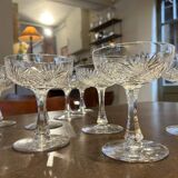 Beautiful lot of crystal glasses from Saint Louis