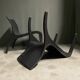 A pair Minimalist bent plywood lounge chairs