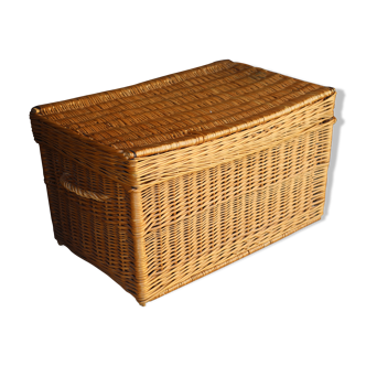 Large wicker trunk