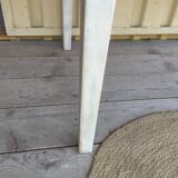 patinated farmhouse table