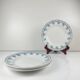 Set de 4 assiettes plates St Amand, vers 1930