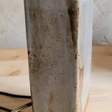 Table lamp in glazed stoneware