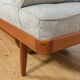 Mid Century Teak Daybed from Horsens Møbelfabrik, Denmark, 1950s