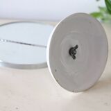 Standing mirror, porcelain base, vintage