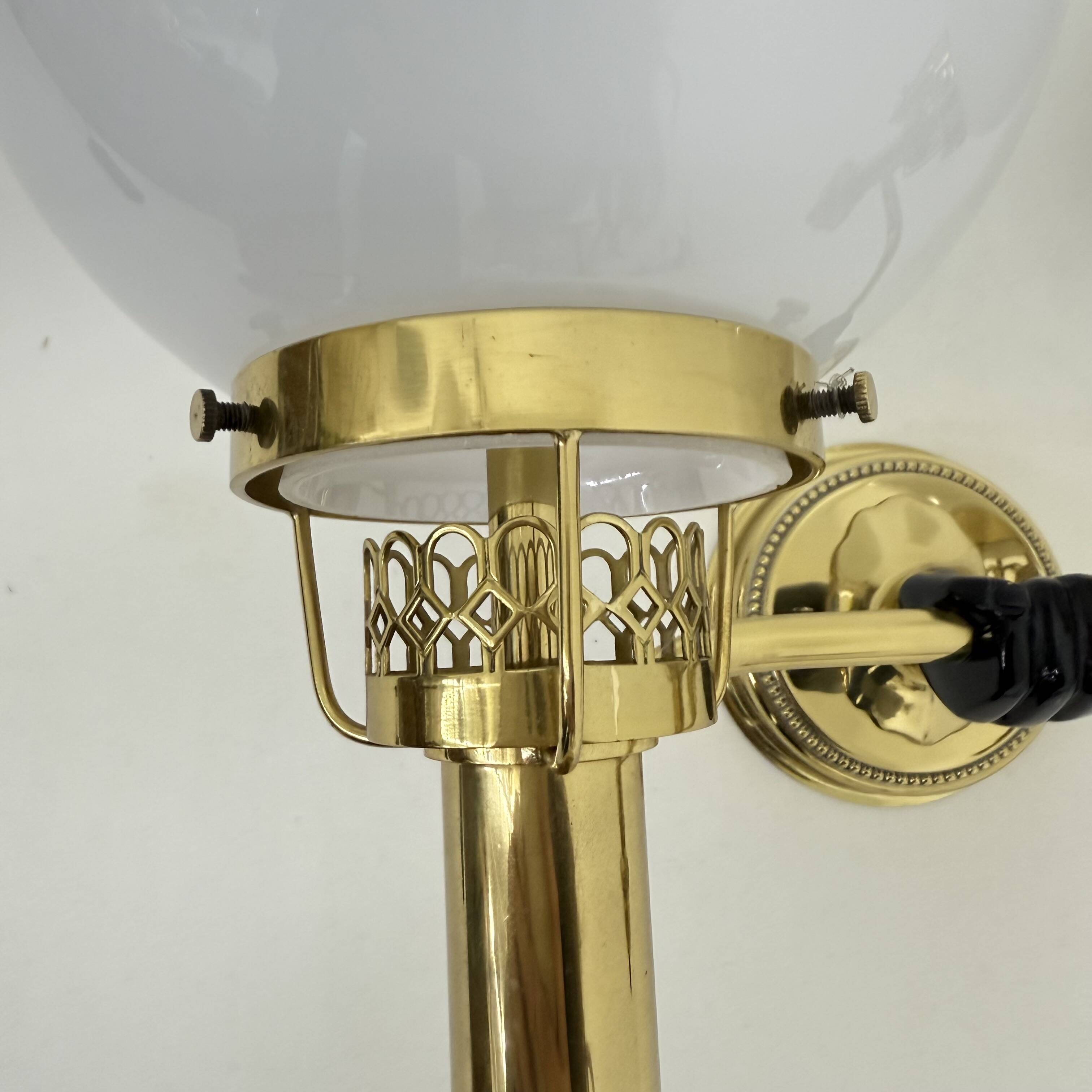 Brass Sconces by Vereinigte Werkstätten München 1970s