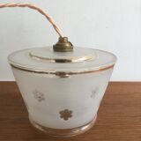 Vintage hand lamp suspension