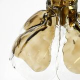 Beautiful 1960s J.T. Kalmar Franken heavy Murano glass floral ceiling lamp