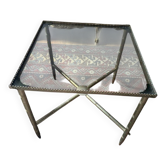 Glass coffee table