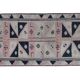 Vintage Turkish Oushak Rug Handwoven 119x330 cm