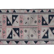 Vintage Turkish Oushak Rug Handwoven 119x330 cm