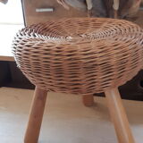 Tony Paul rattan stool