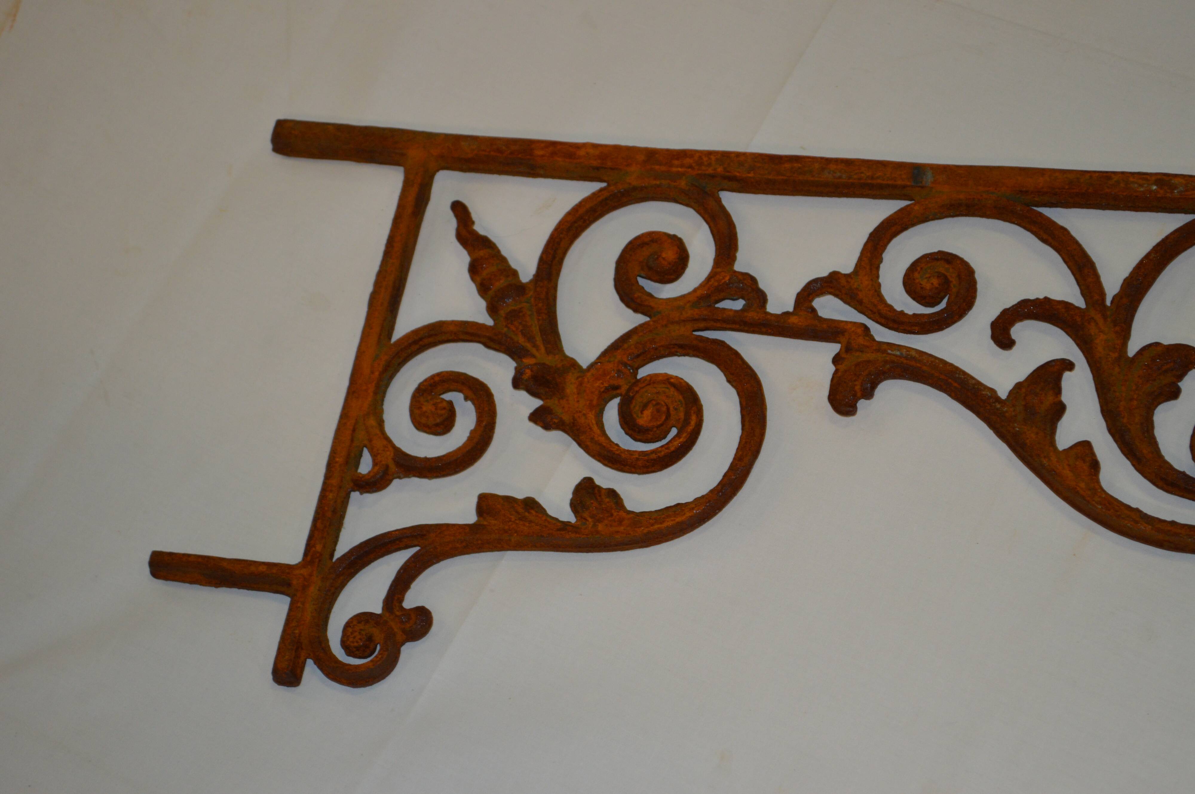Cast iron balcony