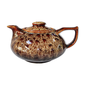 Glazed ceramic teapot