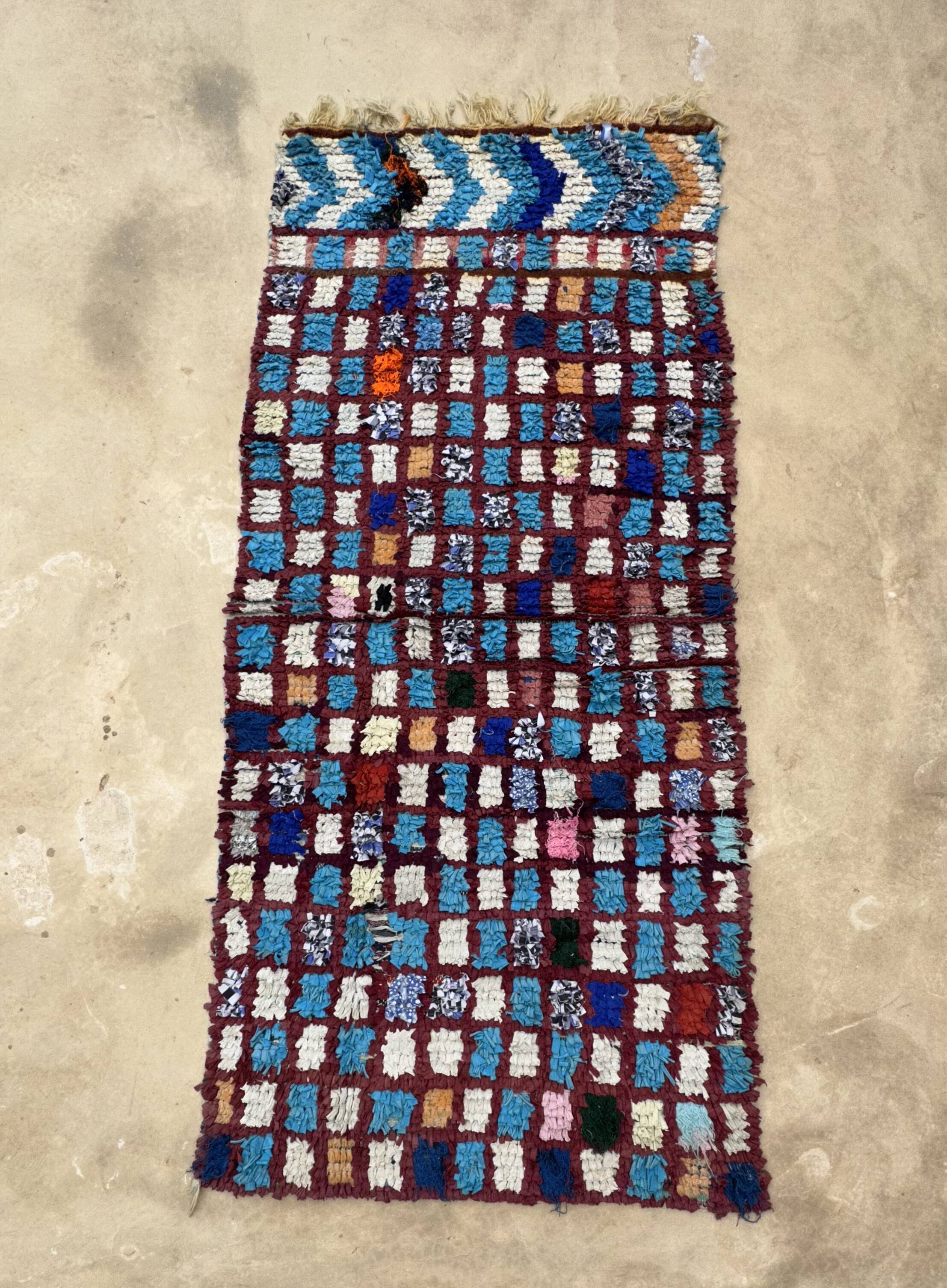 Moroccan carpet - 93 x 214 cm