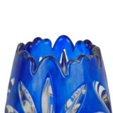 Vase en cristal fleur de lys
