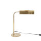 Lampe de bibliothèque en laiton doré, années 1970
