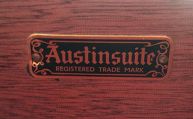 Teak desk Austin Suite edition 1960