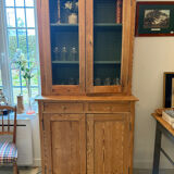 Stripped wire mesh cupboard