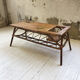 Rattan coffee table
