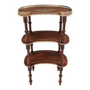 Guéridon ancien à 3 - niveaux