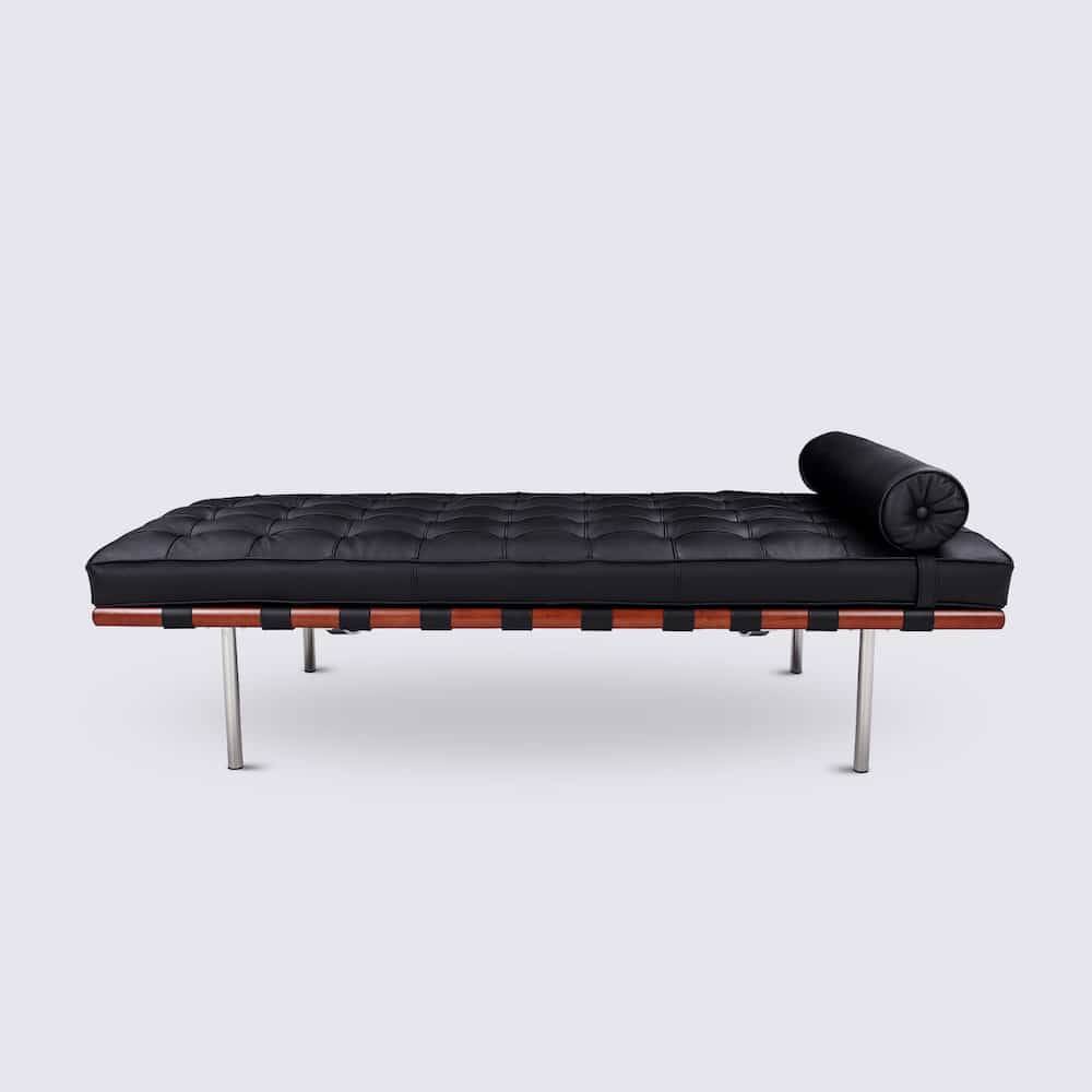 Lit de repos Méridienne Knoll Barcelona / Mies Van Der Rohe