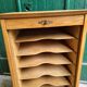 Curtain binder in blond chene from the years 1950 vintage