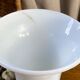 Pair of white opaline vases