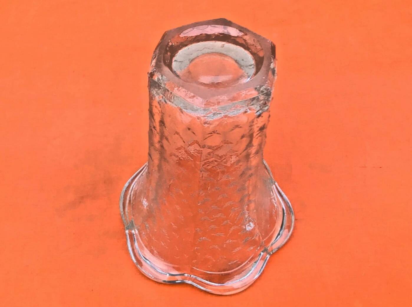 Art Deco Style Vase Glassware from Scailmont, Belgium