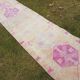 Vintage Turkish hallway rug 74x399 cm