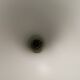 Vintage Fog & Mørup Semi Hanging Lamp, White Lacquered, Denmark 1970-80s