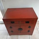 Buffet in solid Asian elm