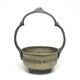 Sugar bowl, Eclecticism, silver-plated brass, tin, Poland, 1930s