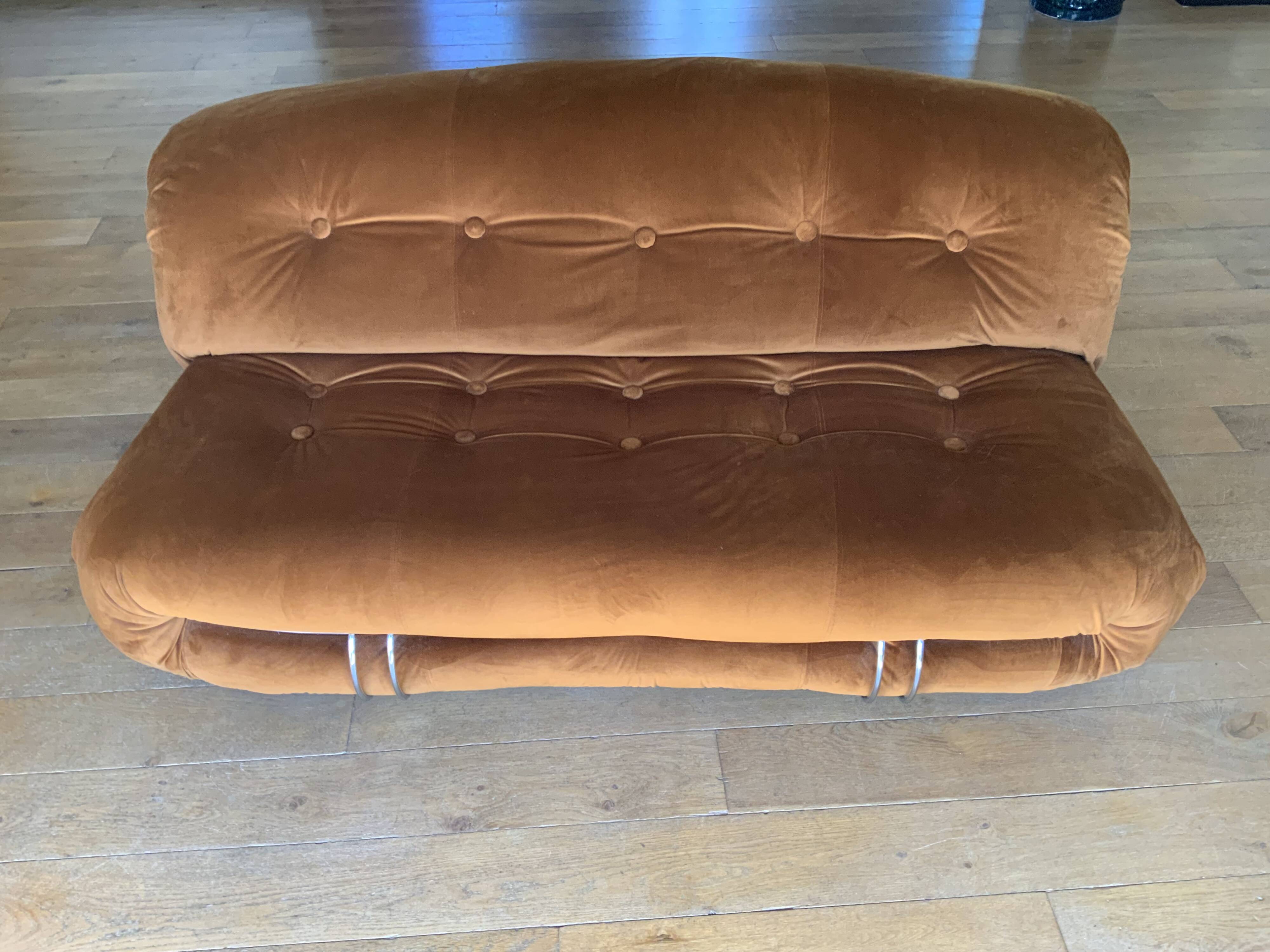 Soriana sofa by Afra & Tobia Scarpa for Cassina