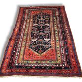 Incroyable tapis fait main Persan : Afshar 245x150 cm vers 1930