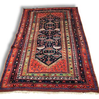 Incroyable tapis fait main Persan : Afshar 245x150 cm vers 1930