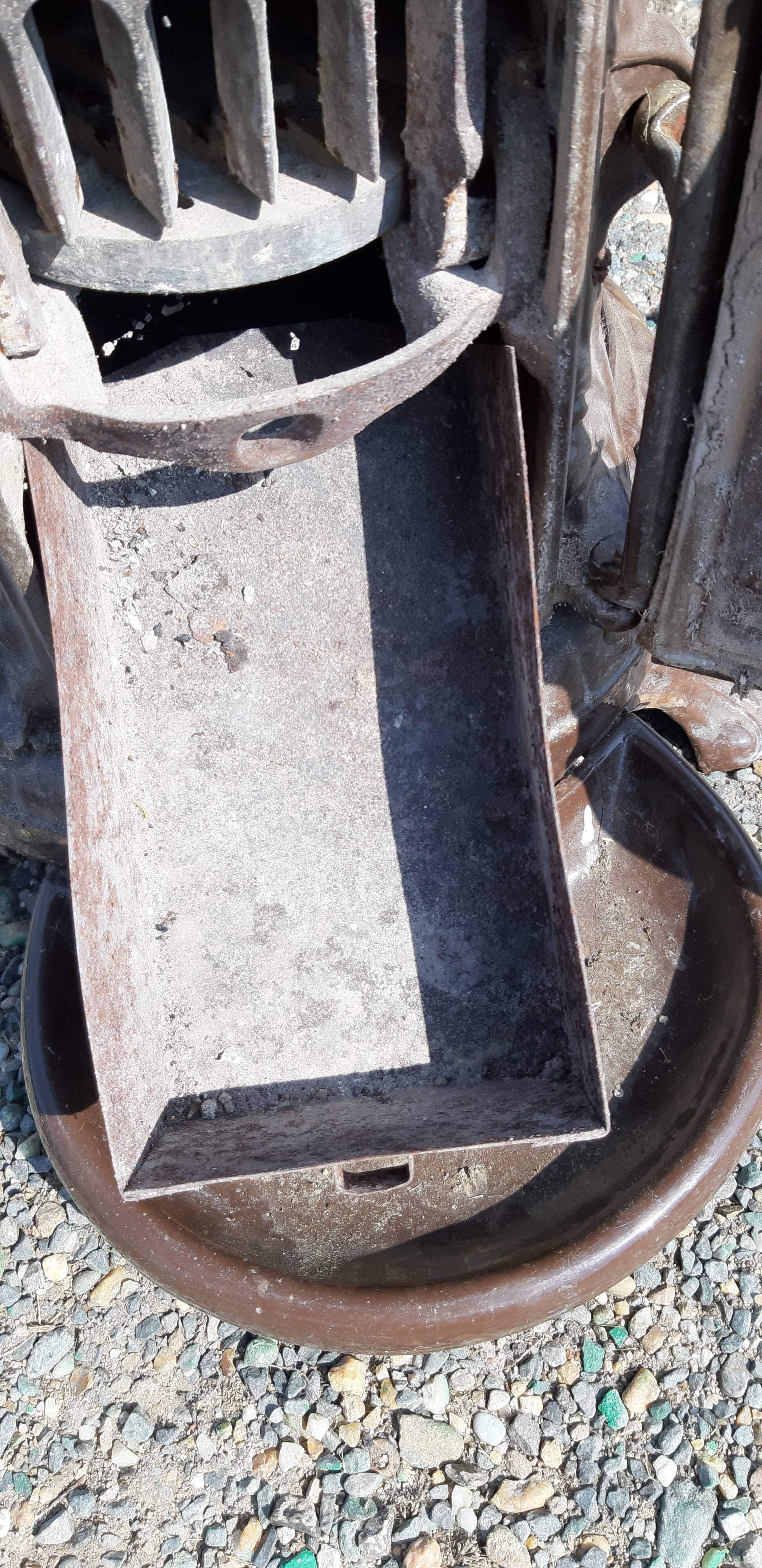 Poele Godin Enamelled cast iron