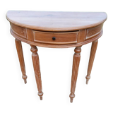 Half moon console