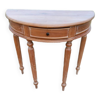 Half moon console