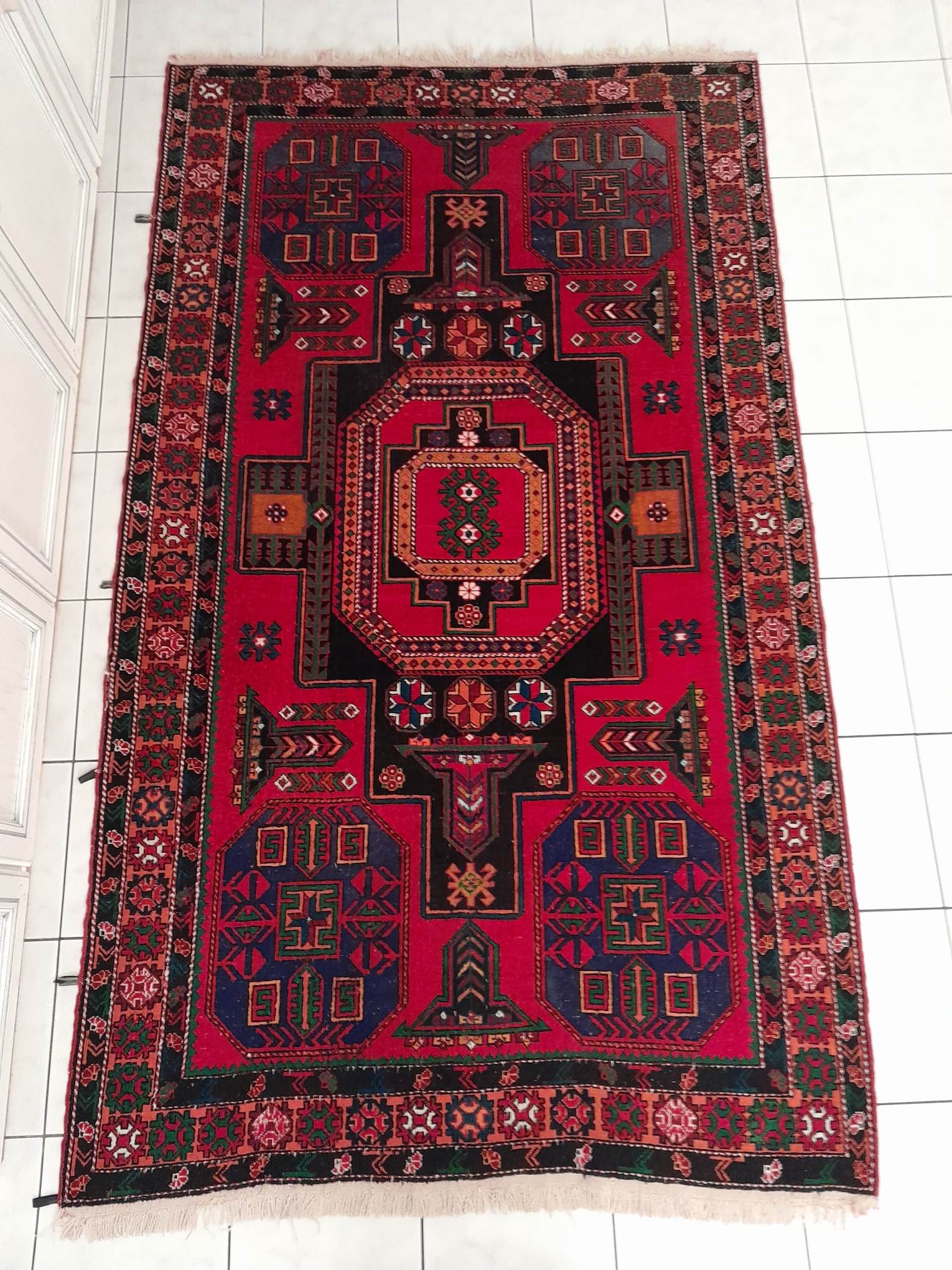 Handmade Anatolian Yahyahli rug 250x149cm